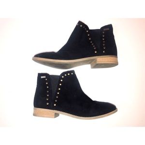 Roxy Black Suede Booties